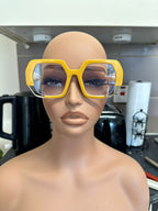 Large Rims Fashion Glasses High Quality Design Sense.All-Match Glasses for Women & Men.