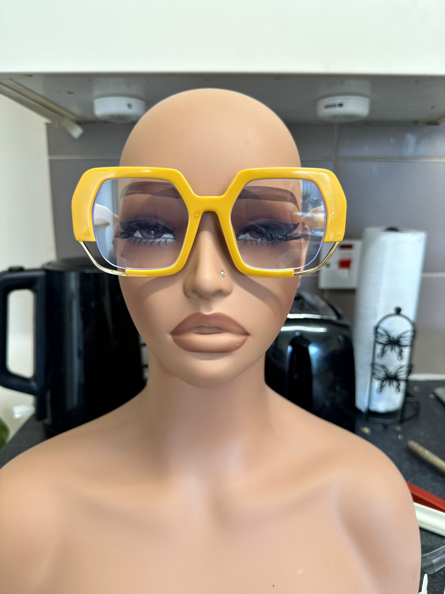 Large Rims Fashion Glasses High Quality Design Sense.All-Match Glasses for Women & Men.