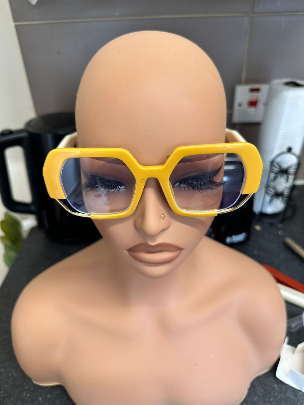 Large Rims Fashion Glasses High Quality Design Sense.All-Match Glasses for Women & Men.
